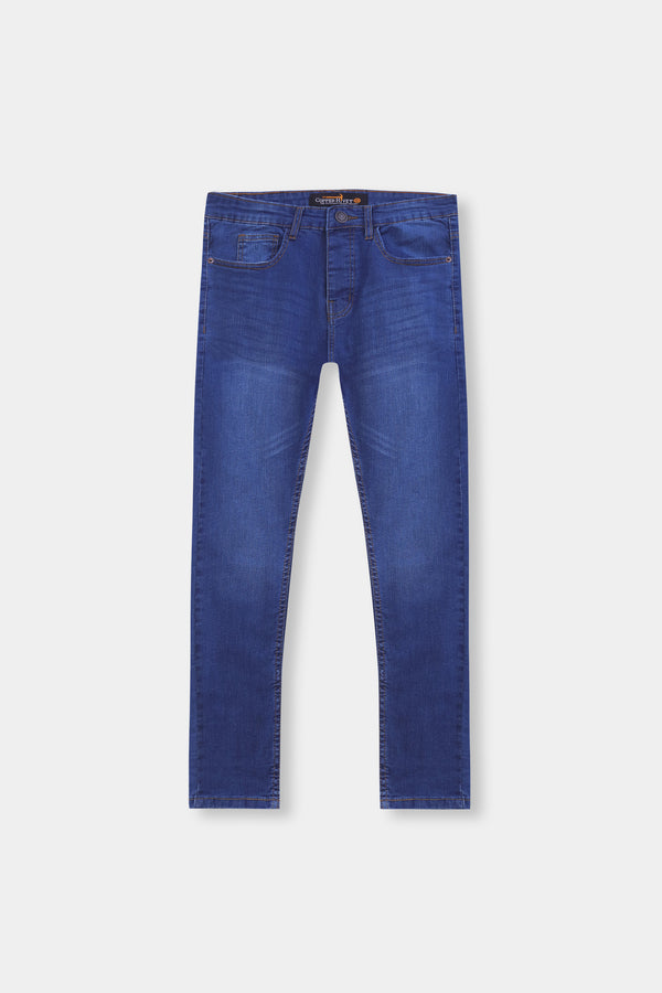 VIBRANT BLUE | ANKLE FIT | DENIM JEANS