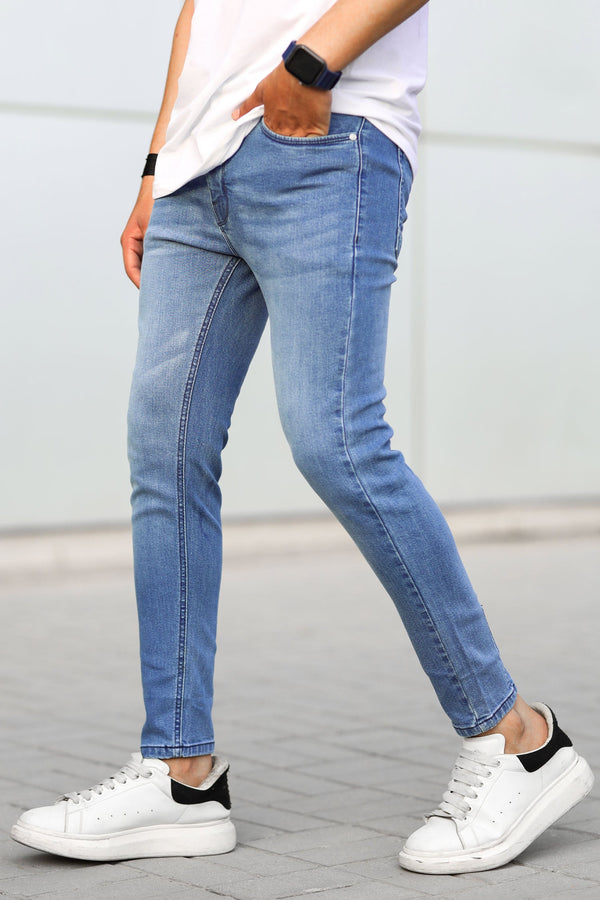 FADED BLUE | ANKLE FIT | DENIM JEANS